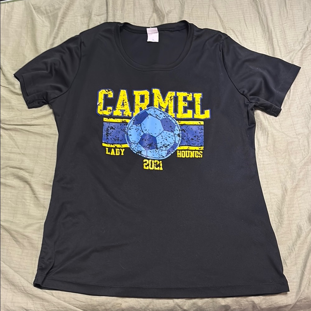 Carmel Graphic Black Women's Top